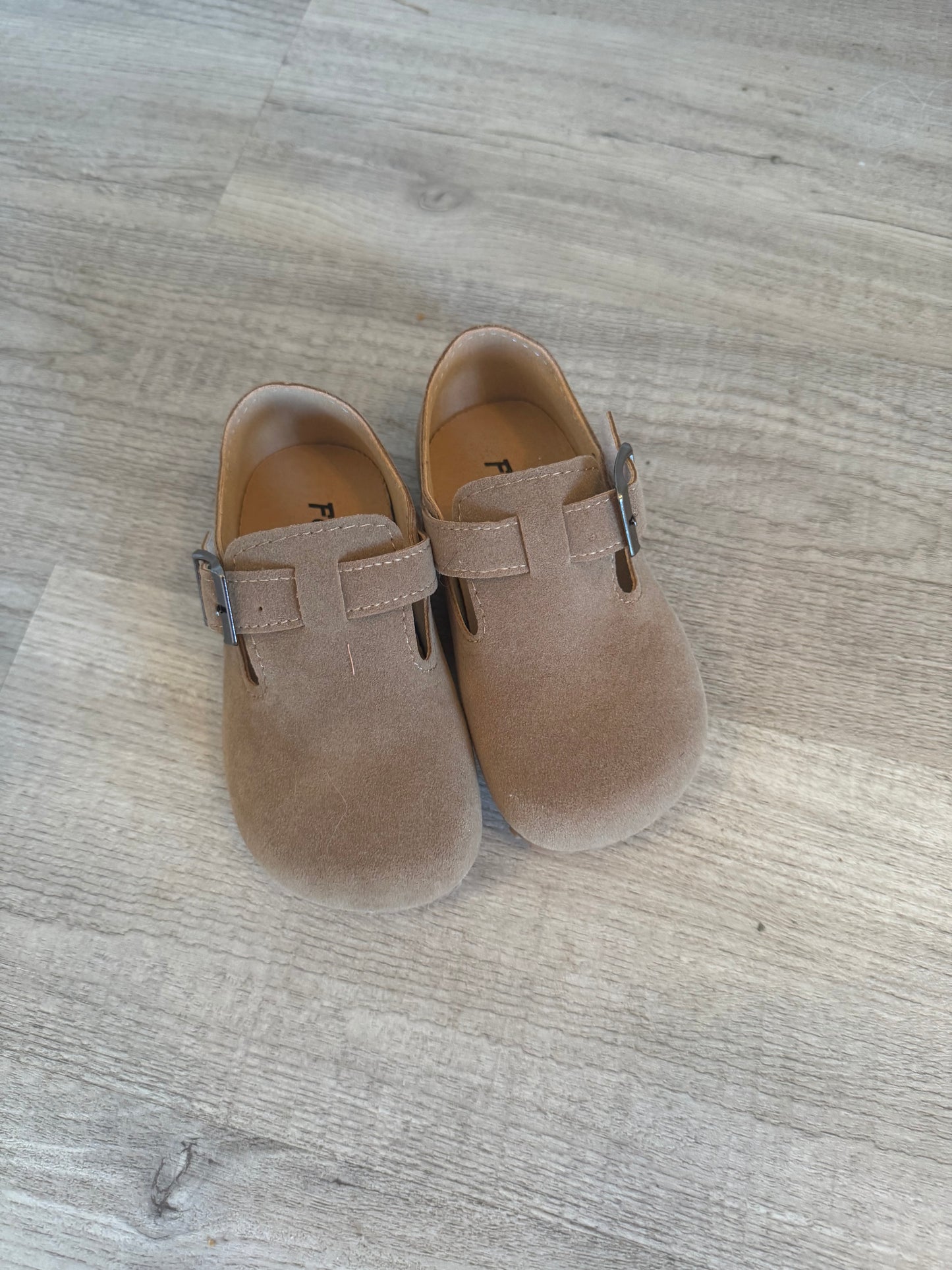 Toddler Brown Moccasins Size 8