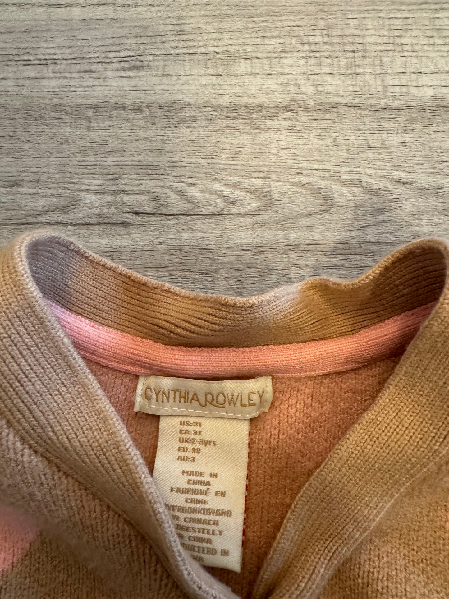 Cynthia Rowley Heart Matching Toddler Size 3 years