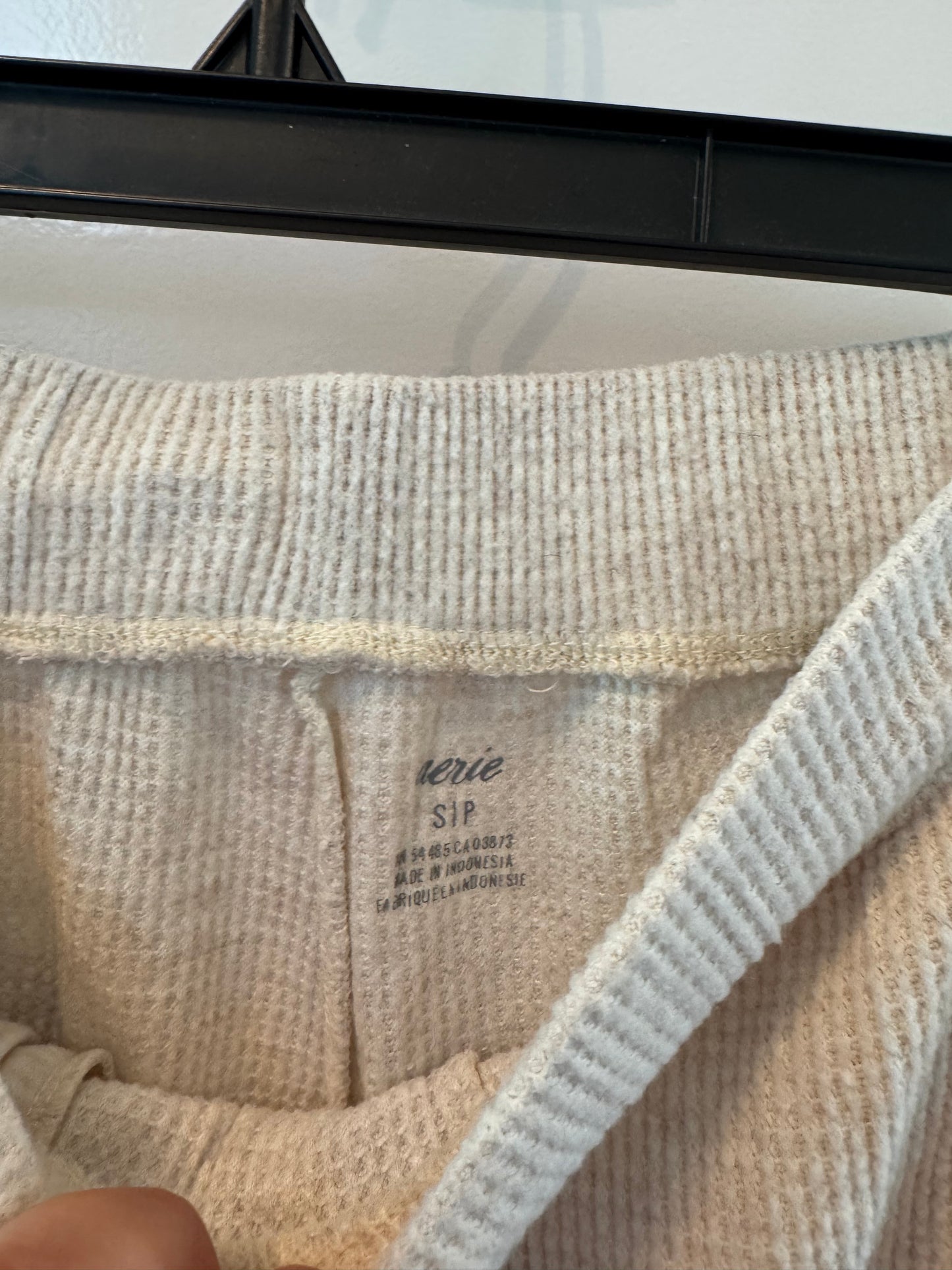 Aerie Traveler Waffle Cargo Jogger Women’s Small
