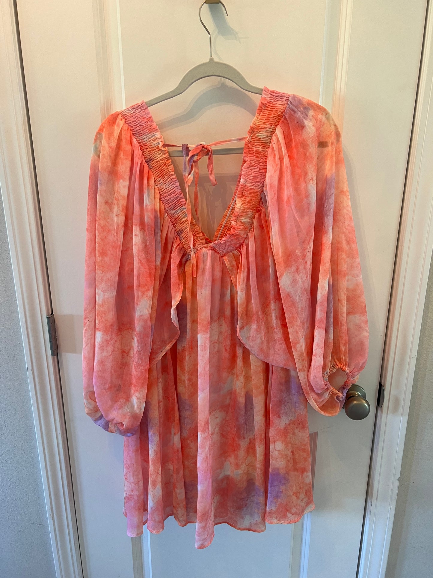 Strut & Bolt Floral Flowy Dress Women’s Size Small 4-6 Pink