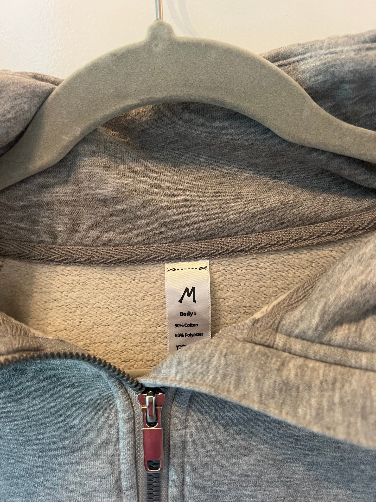 Half Zip Pullover Women’s Size Medium Heather Gray
