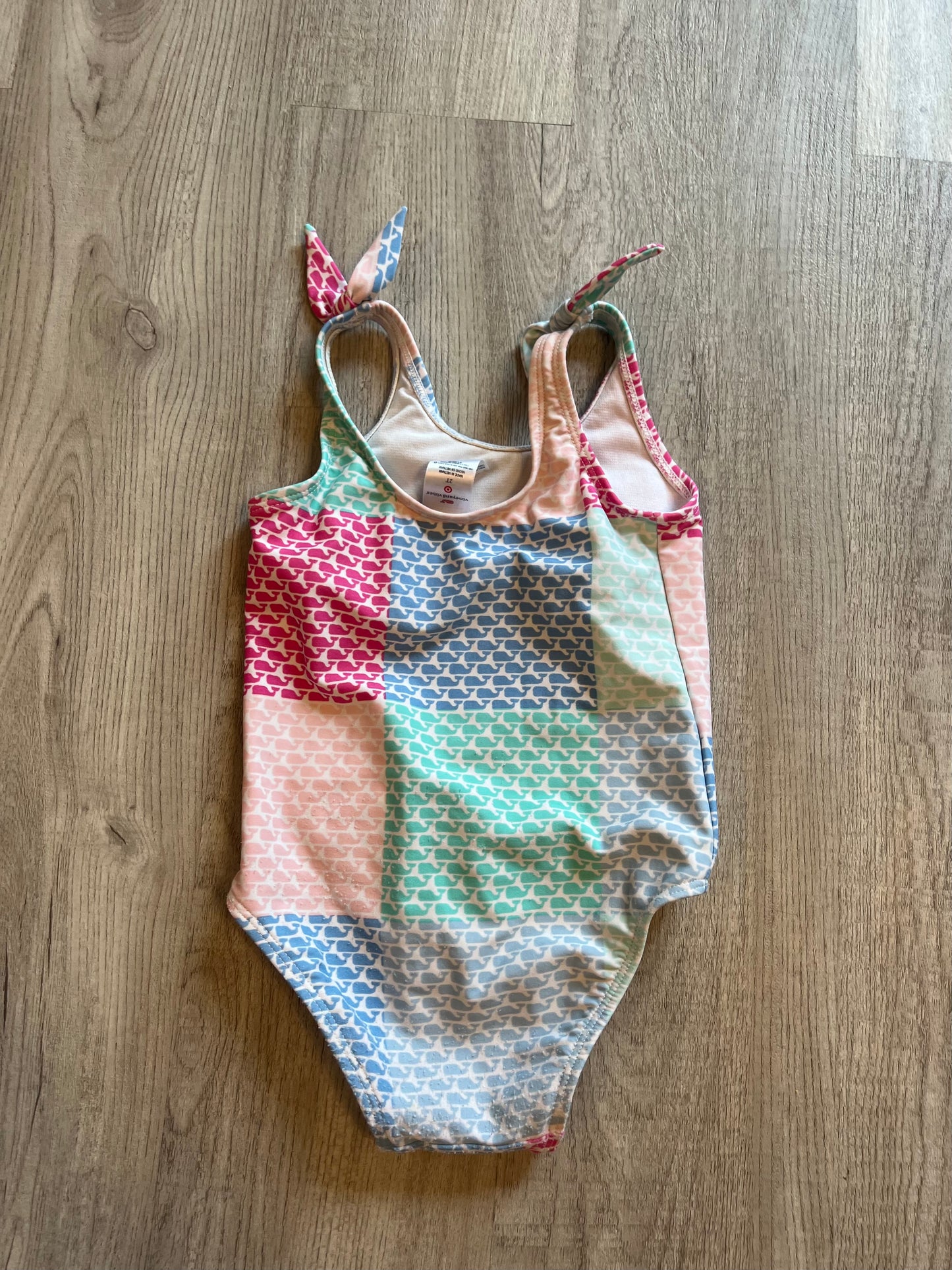 Patchwork Swimsuit Toddler Girl 2T