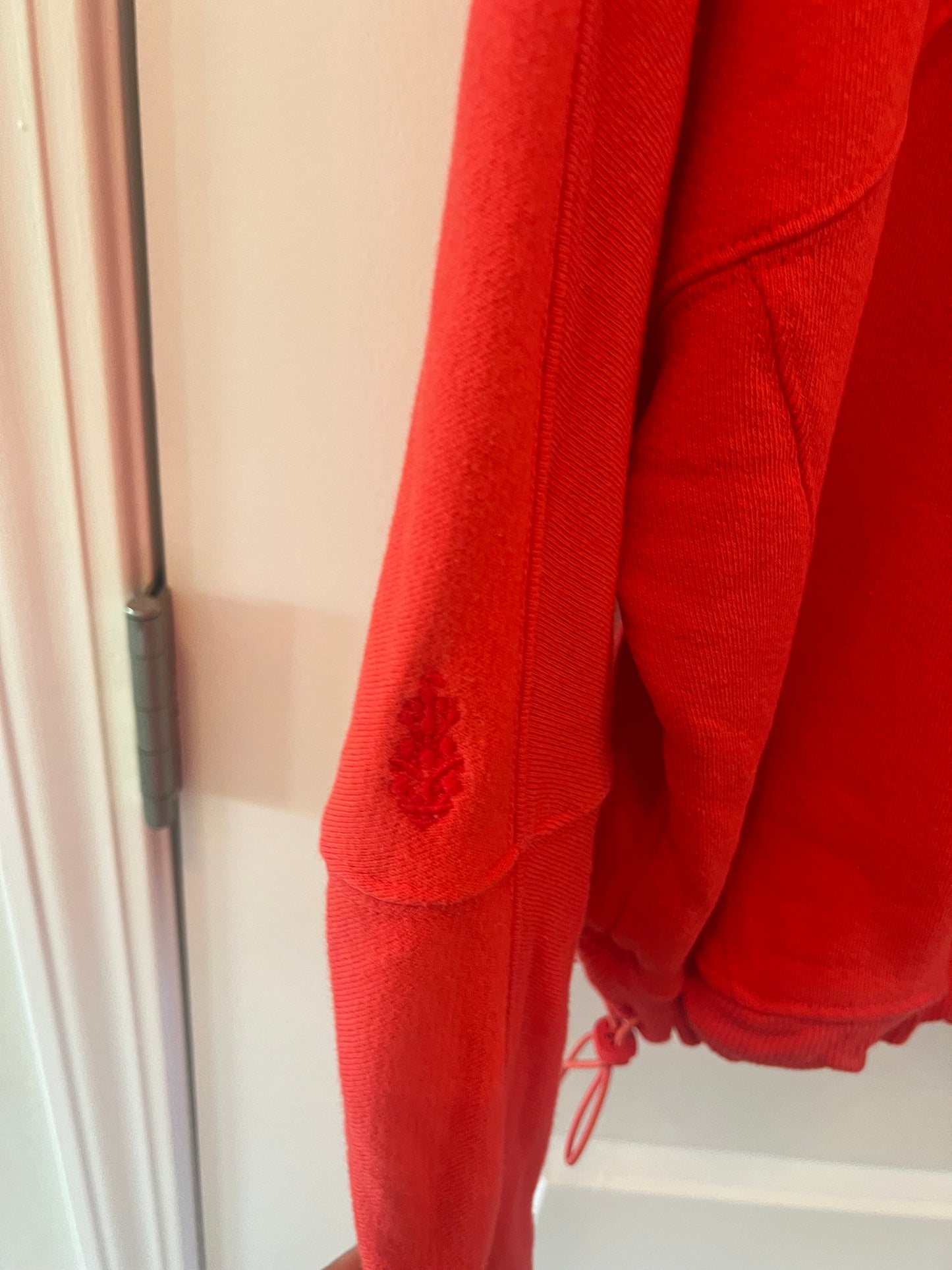 Free People FP Movement Off Sides Sweatshirt Women’s Size XS Red