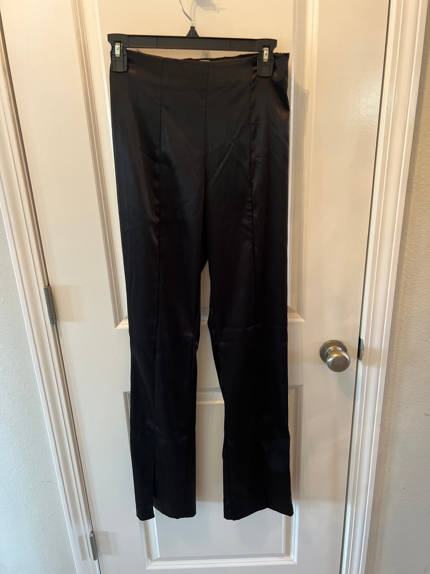 The Post Satin Pants Women’s Small Black