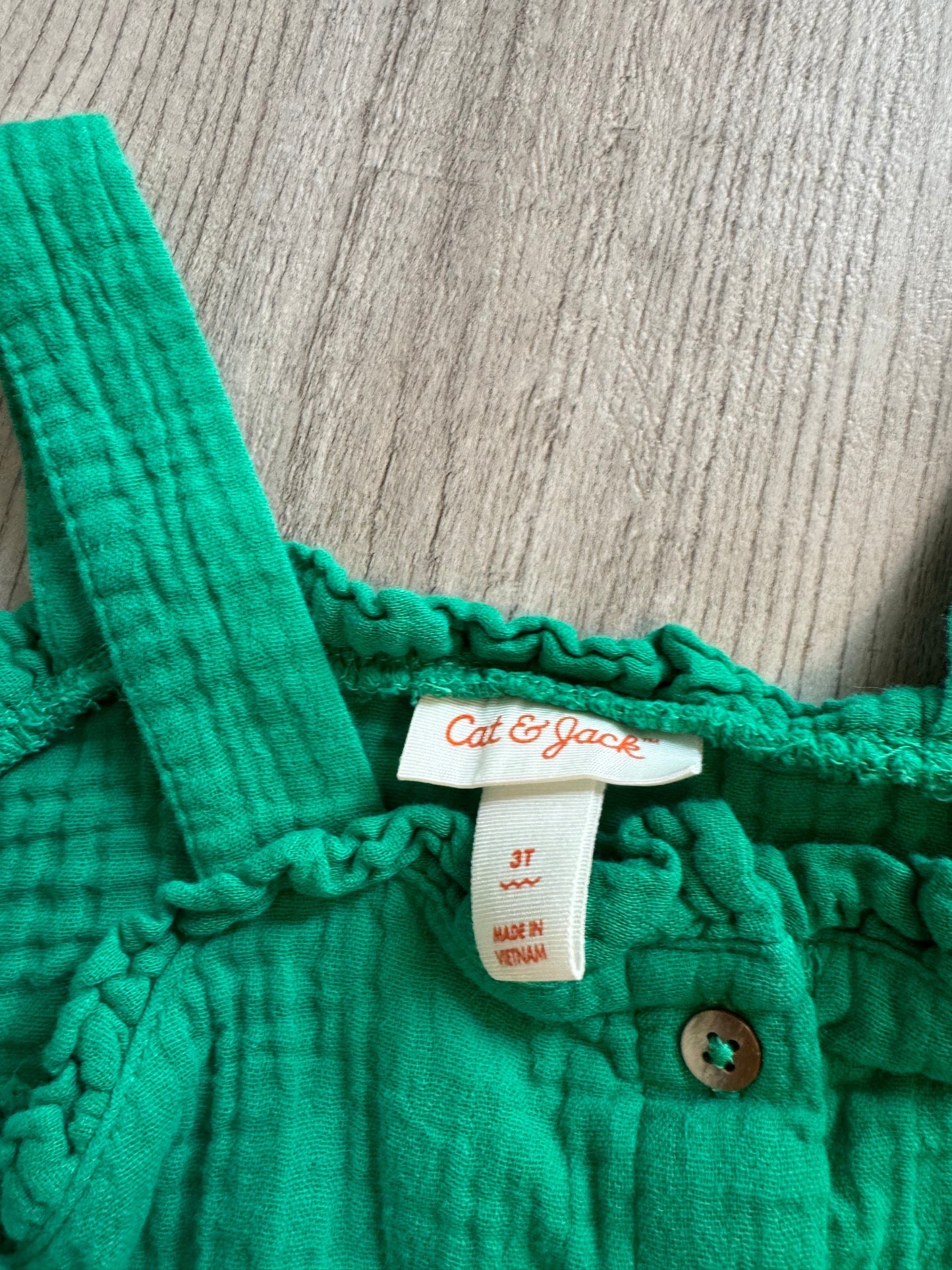 Cat & Jack Green Set Size 3T