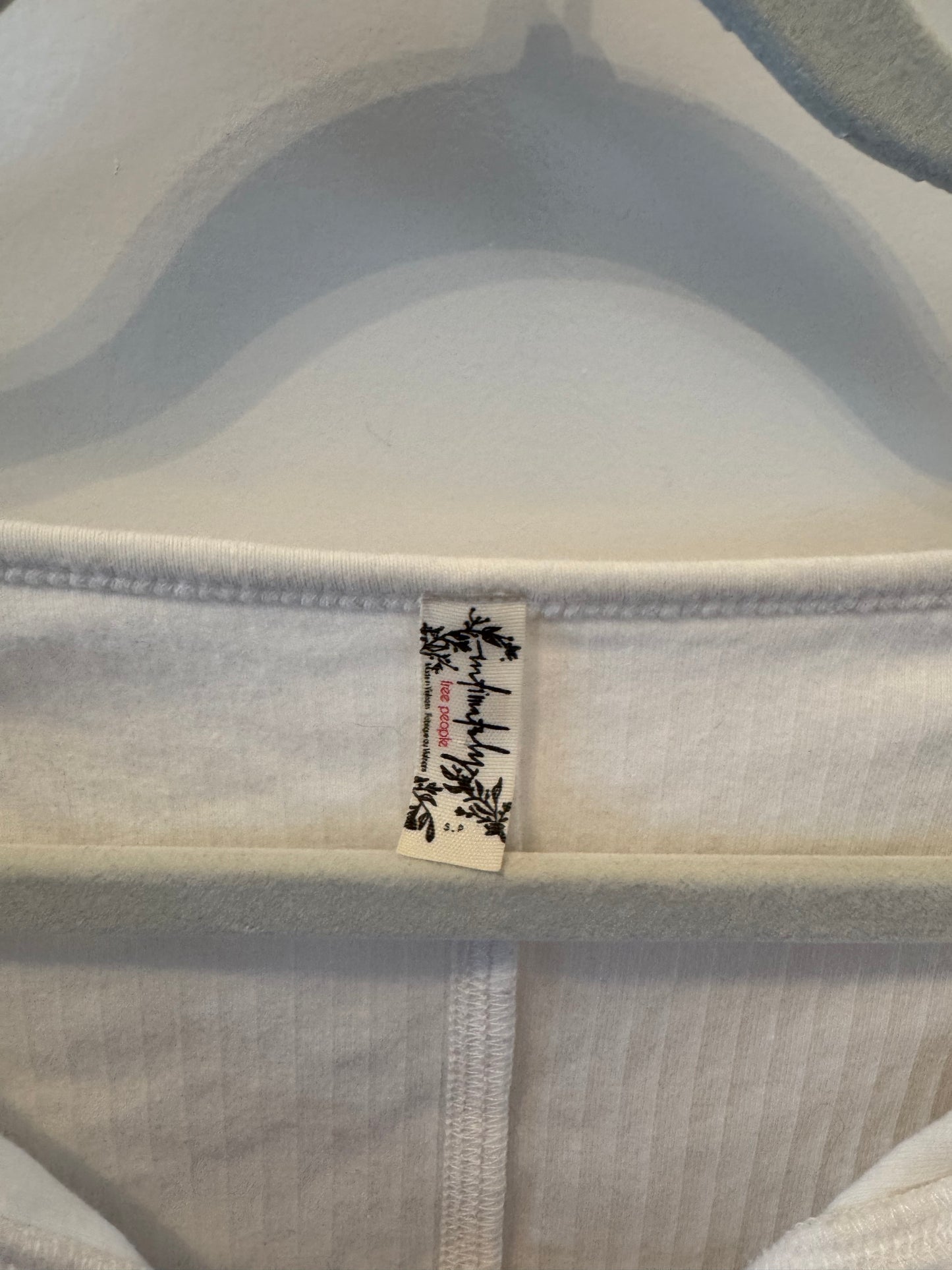 Free People Henley Women’s Size Small White