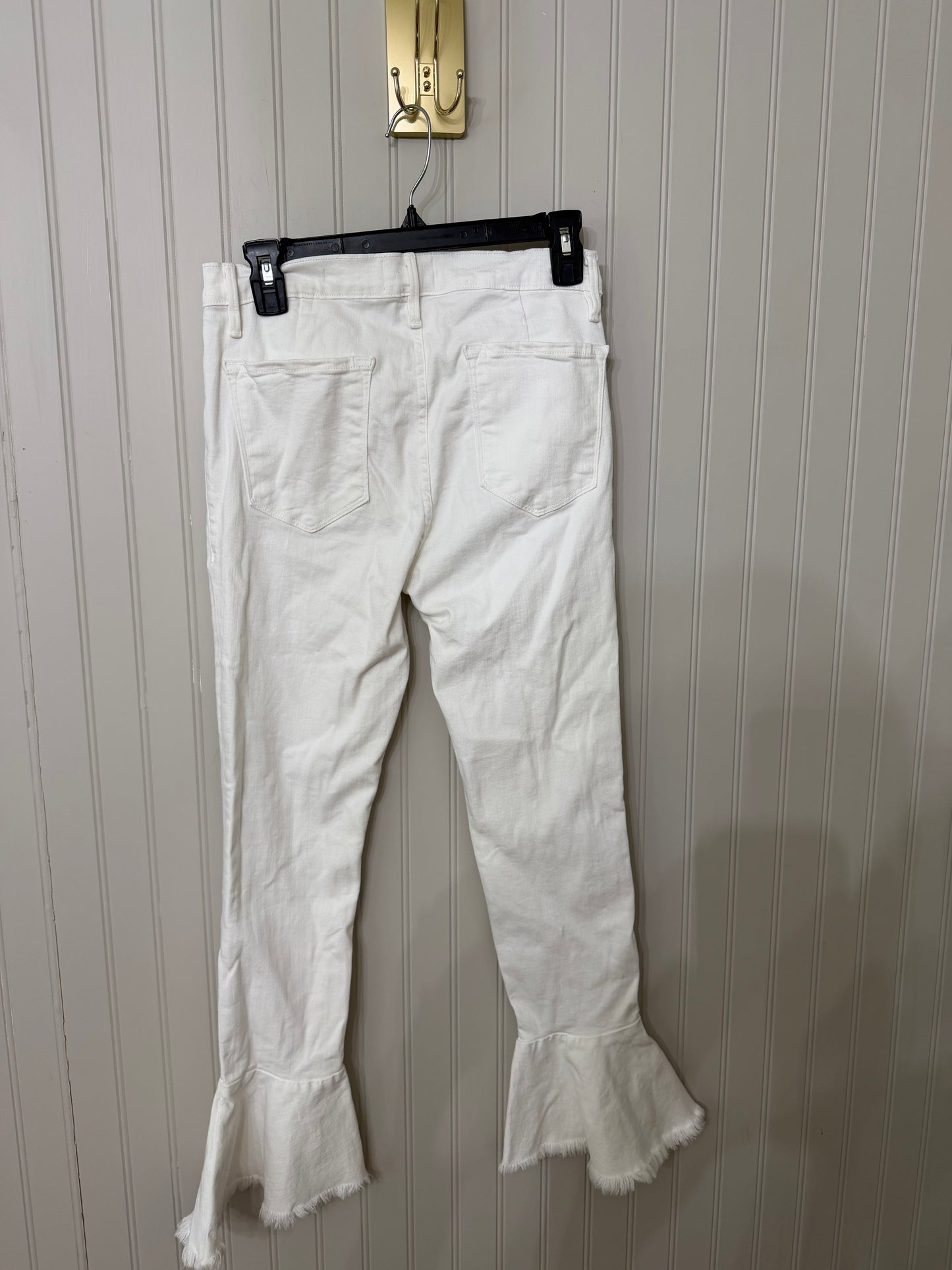 Frame Denim Le Skinny Flare Jeans Women’s Size 30 White