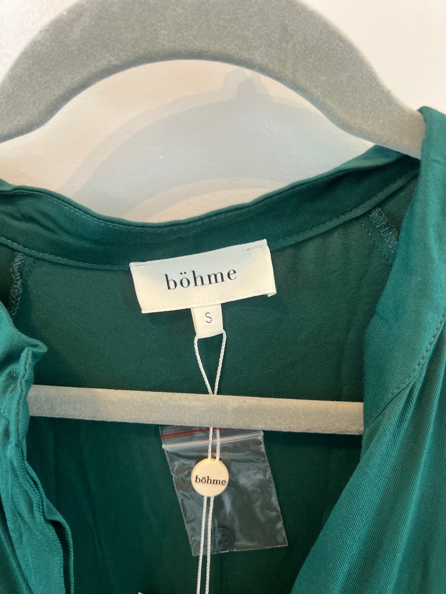 Dark Green Bohme Maxi Dress Size Small