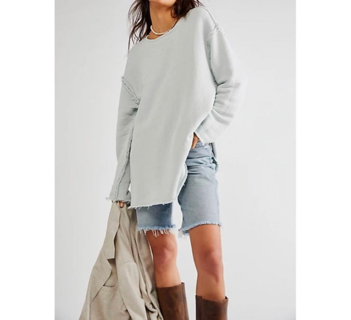 Free People Beach Best Coast Tunic Women’s Size Large 12-14 Astral