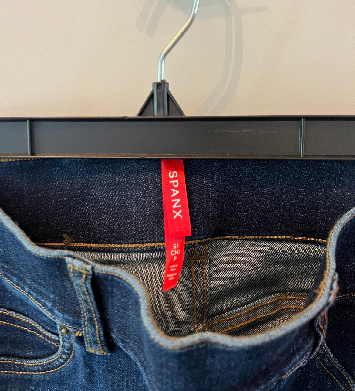 Spanx Flare Jeans Women’s Size Small Reg Midnight Shade