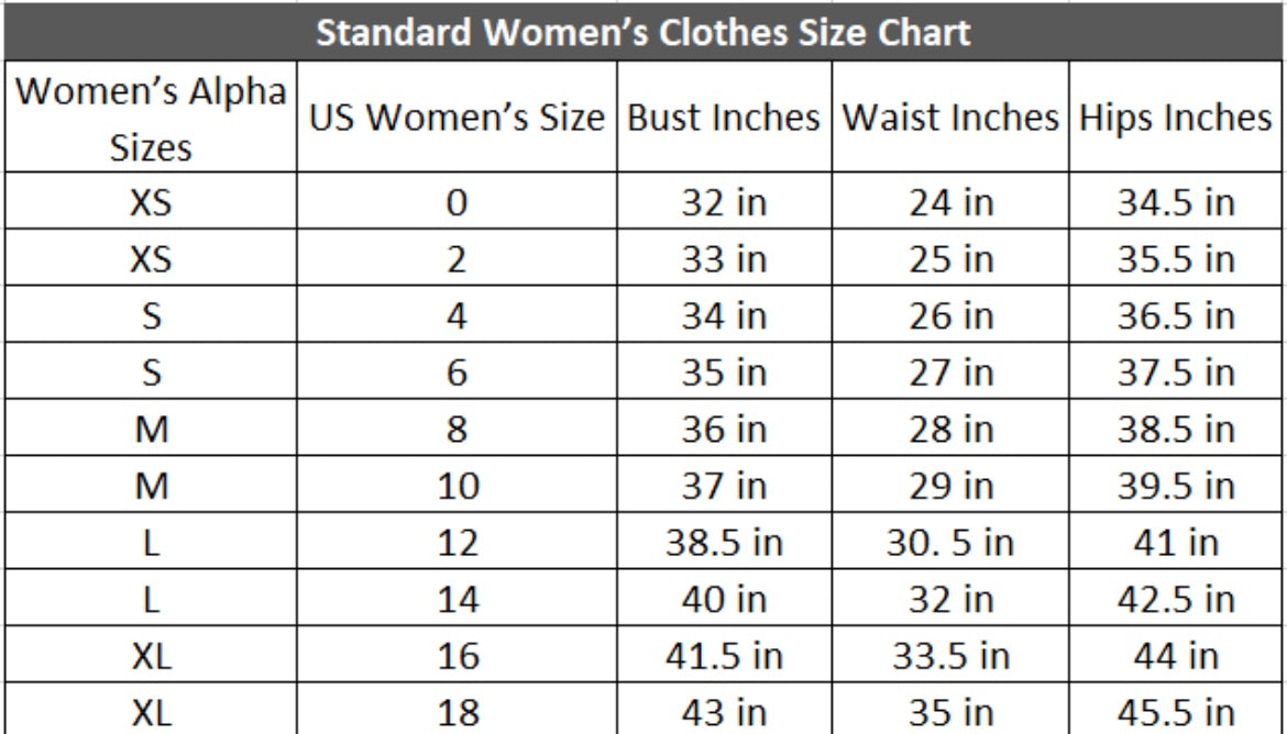 Matching Set Women’s Size Large Black