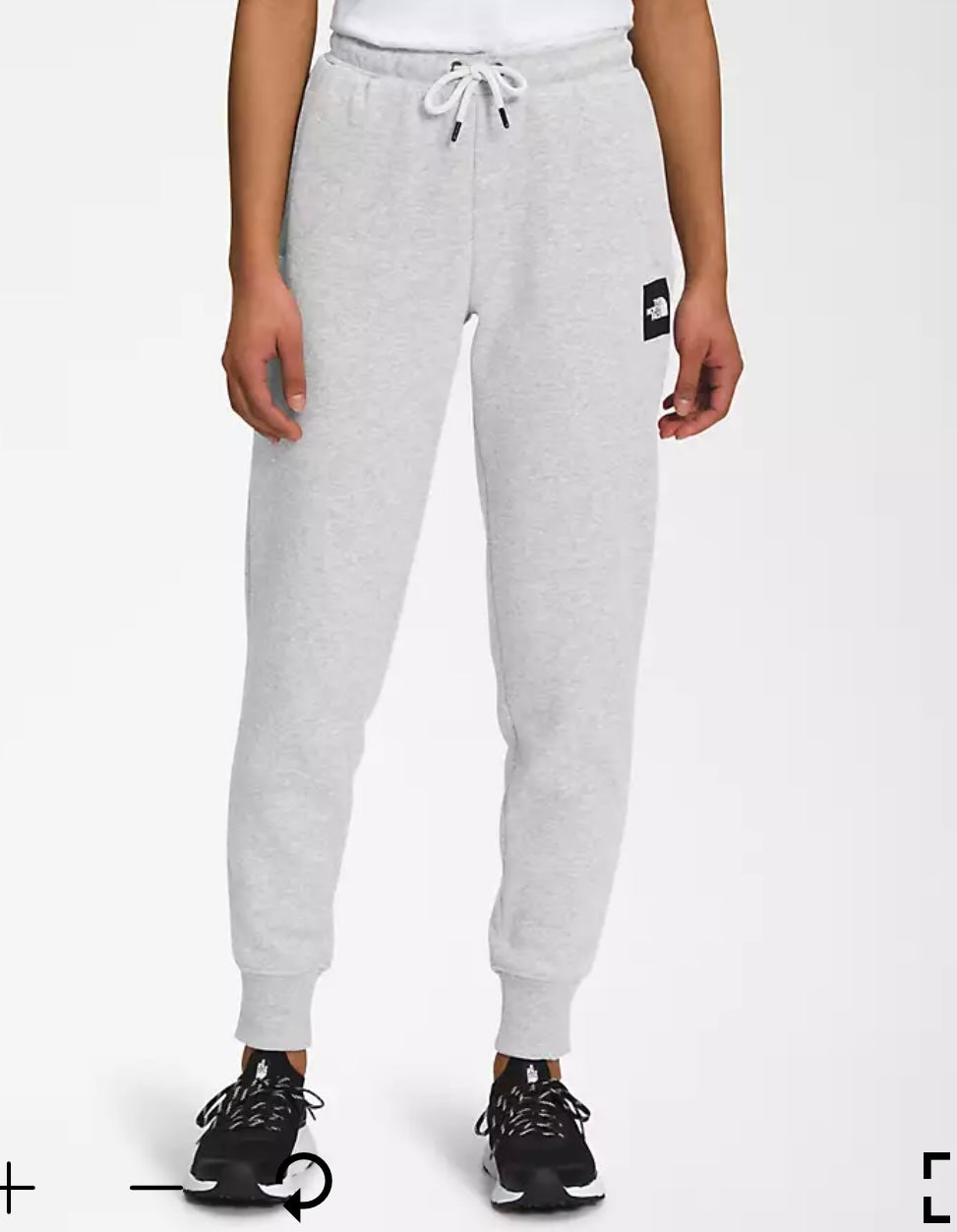 The North Face Box NSE Joggers Women's Size Large 12-14 Grey Heather