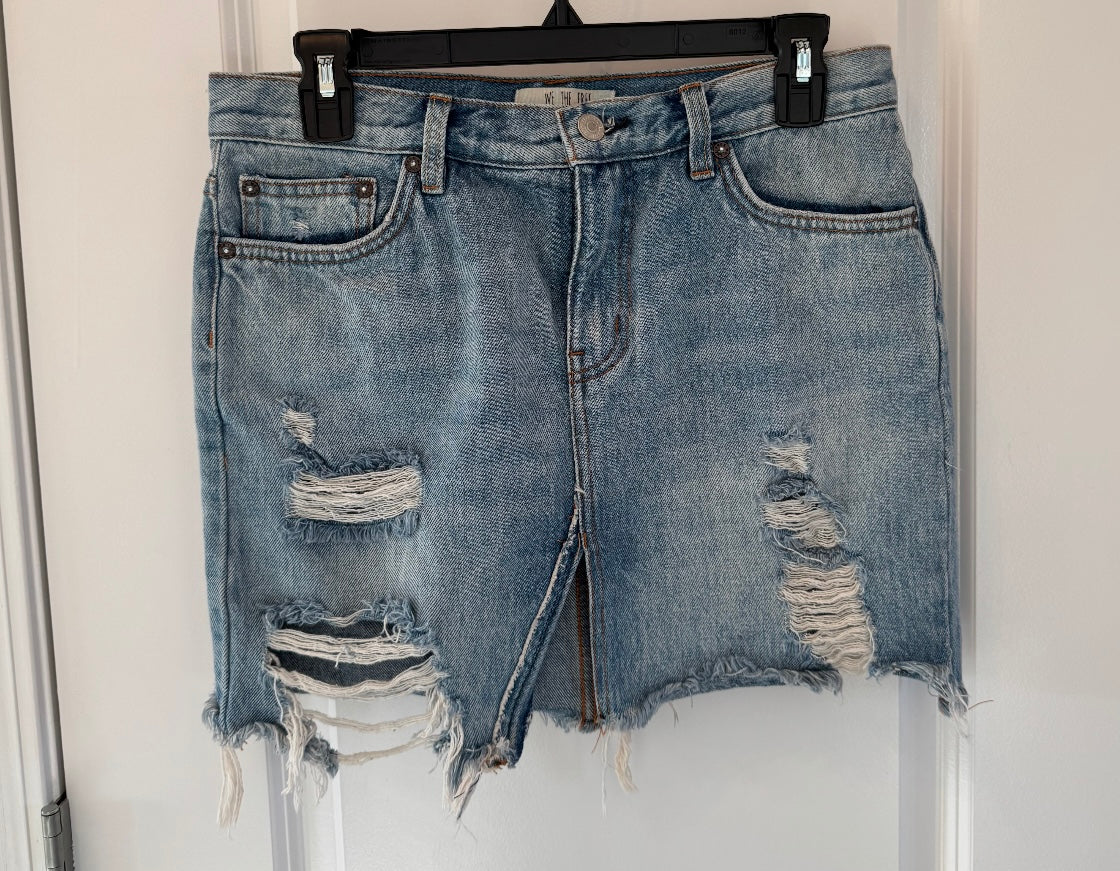 Free People We The Free Denim Skirt Women’s Size 26