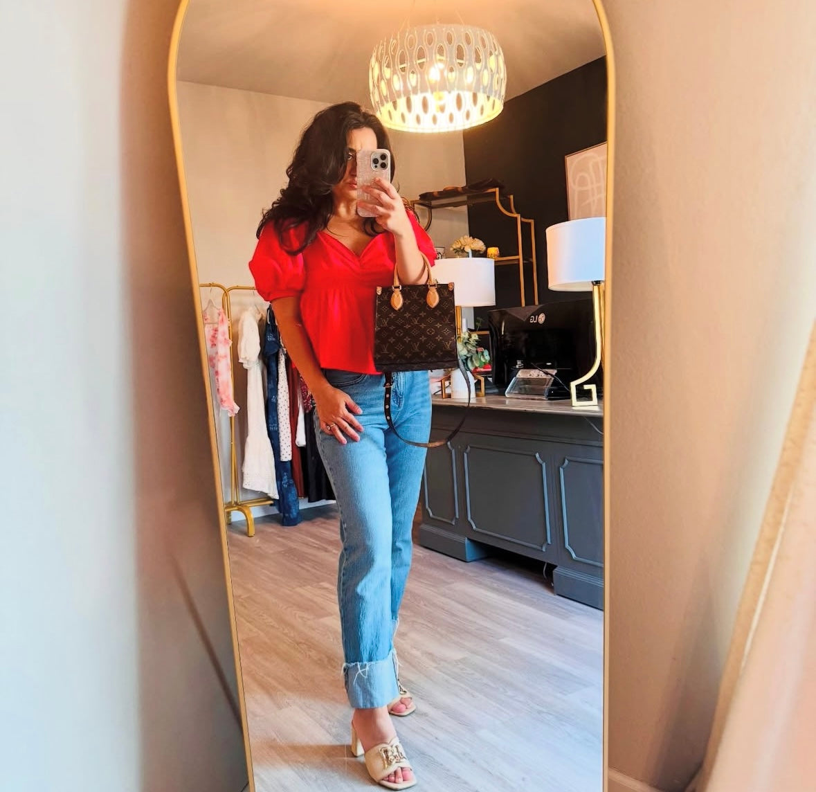 Outfit Bundle Top Size Medium Jeans Size 28/6