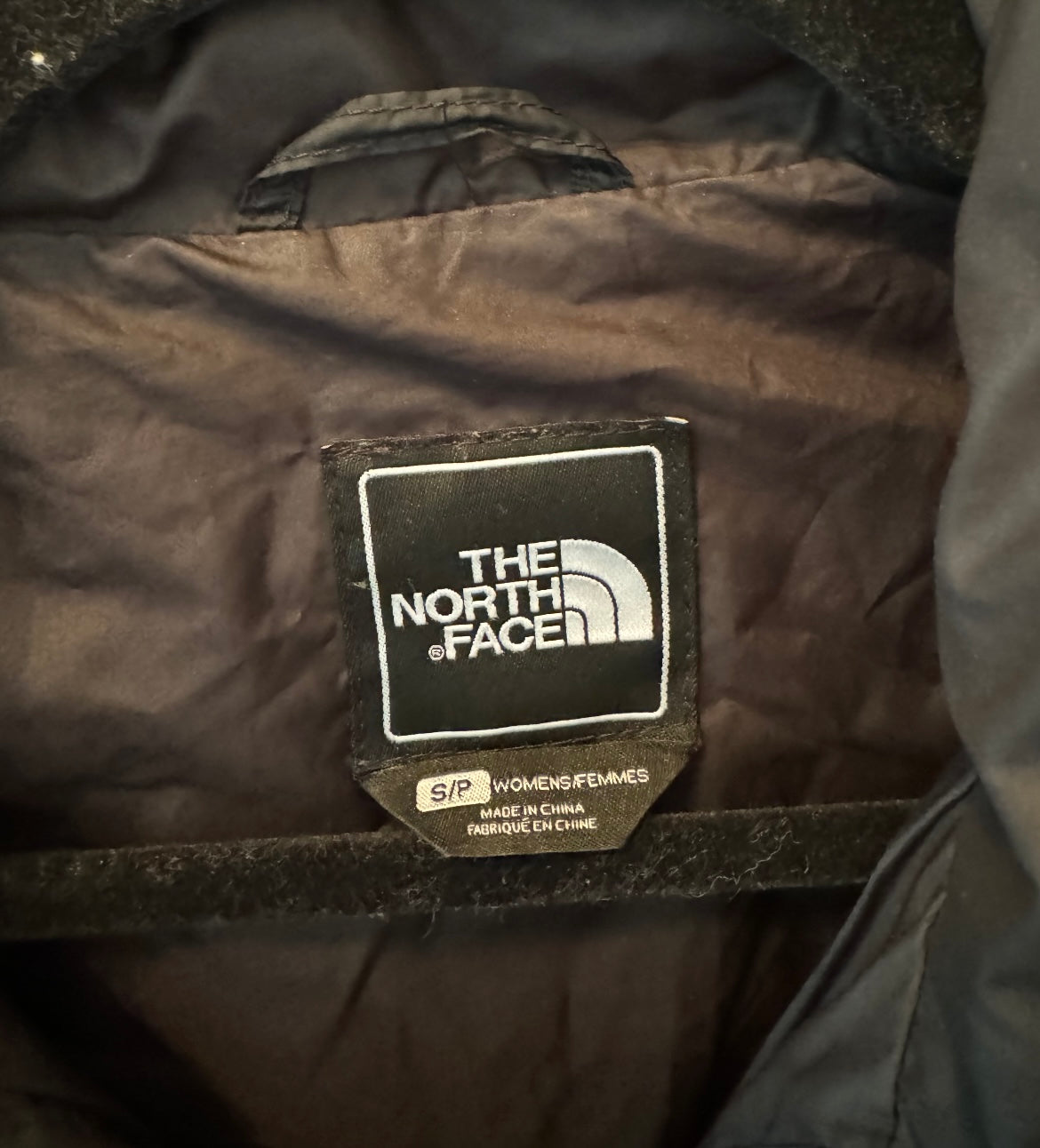 The North Face Quilted Jacket Women’s Size Small Black