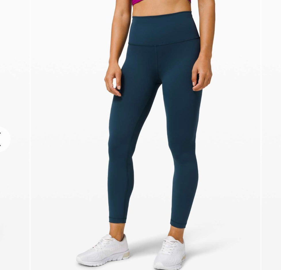 Lululemon Wunder Train High-Rise Tight 25in Women’s Size 6 Submarine