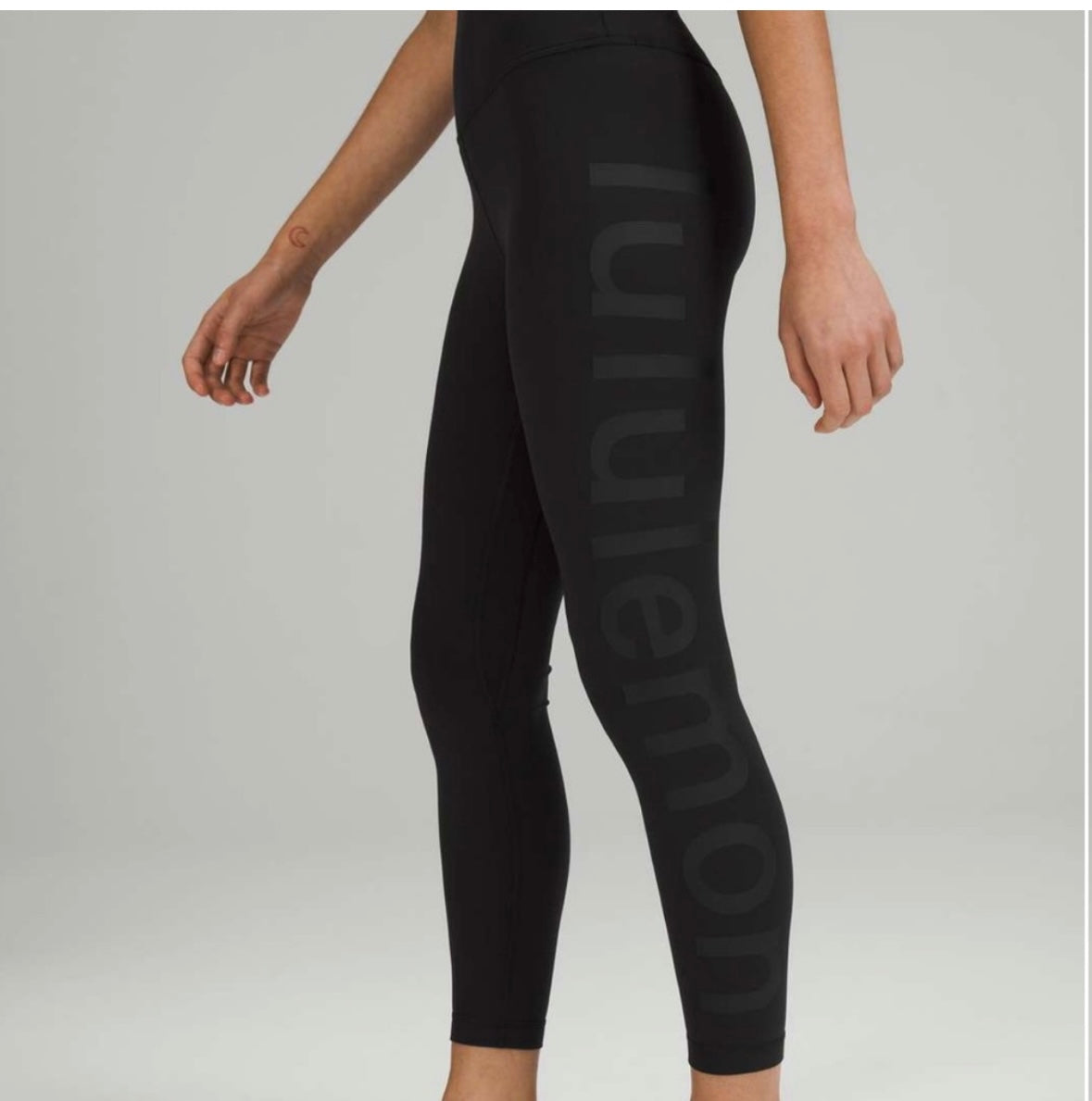 Lululemon Align Leggings Side Logo Women’s Size 6 Black
