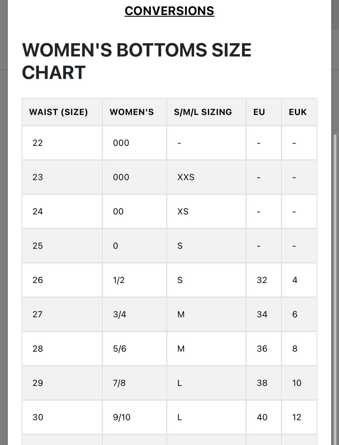 BKE High Rise Washed Pant Women’s Medium (4/27)