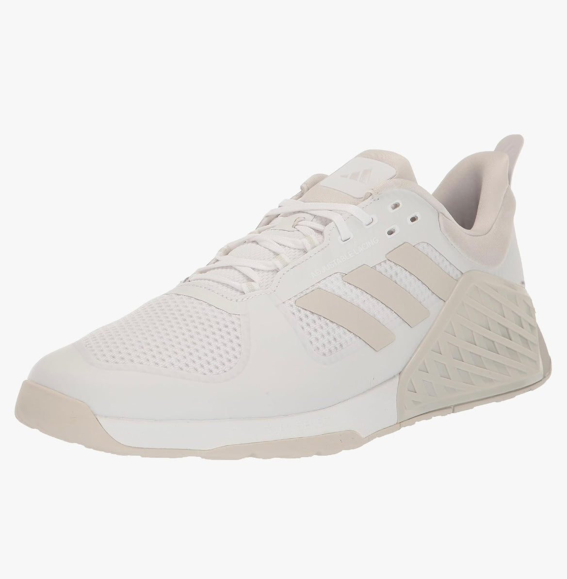Adidas Dropset 2 Training Shoes Women’s 8 White Linen