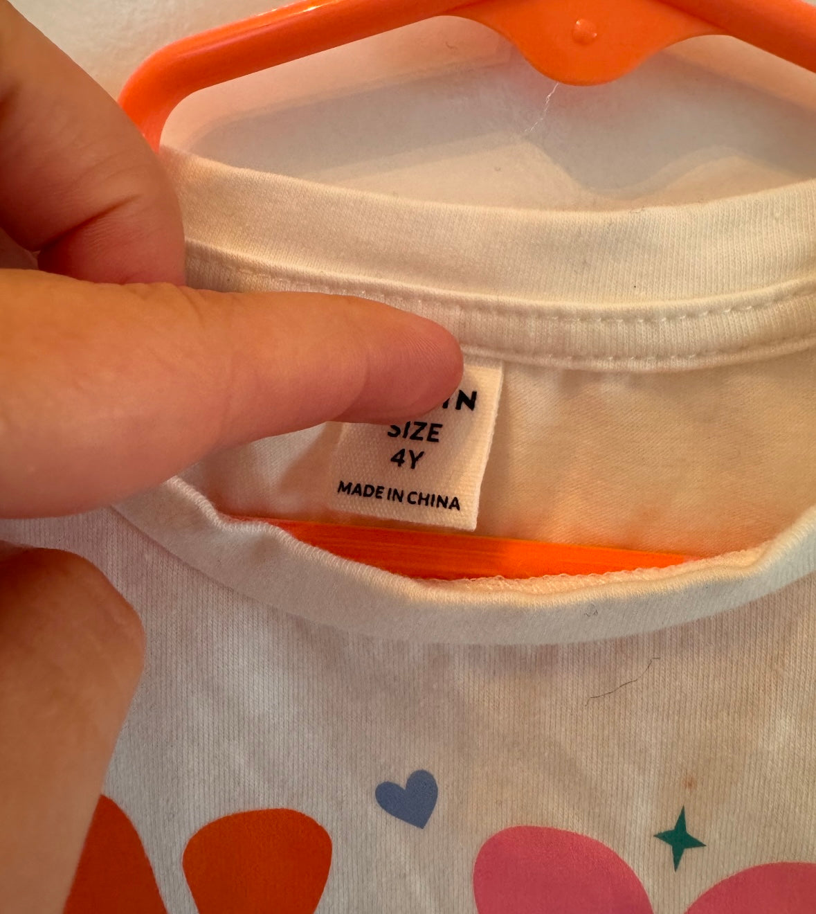 In My Preschool Era Tee Toddler Size 4 Years White