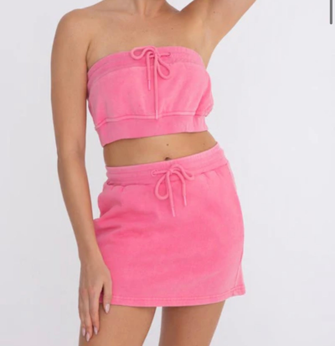Mono B Matching Set Women’s Size Small Pink