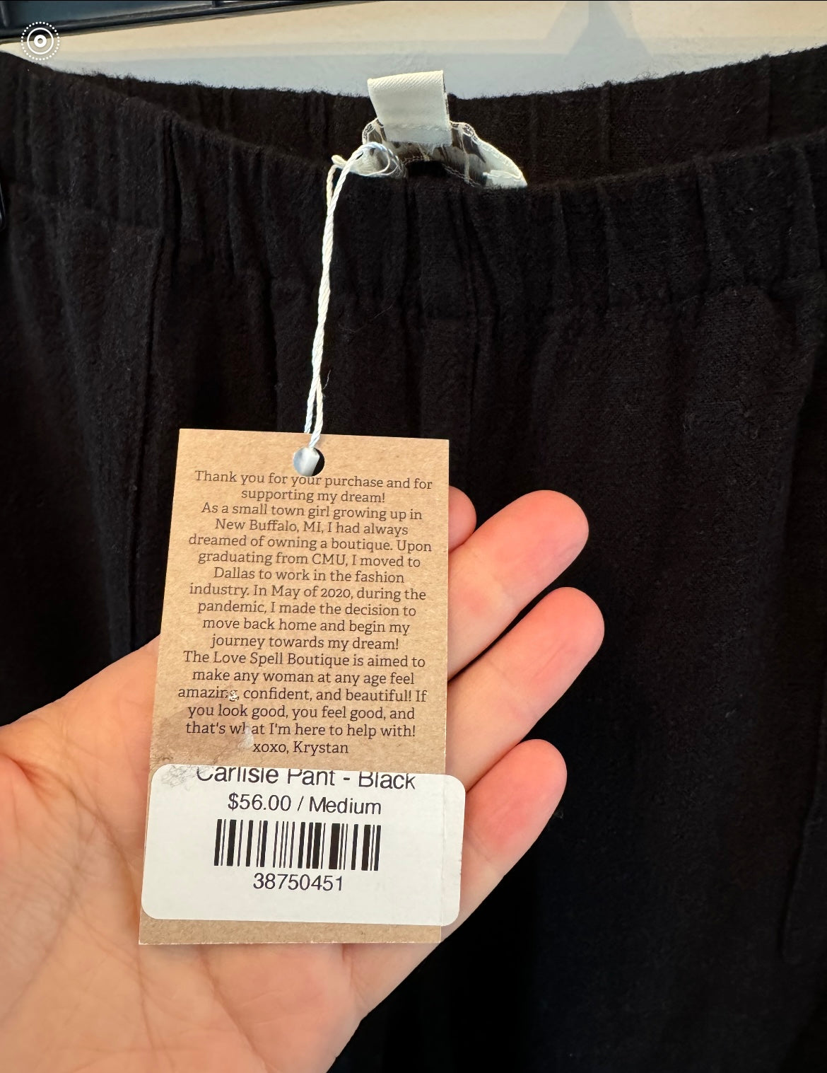 Carlisle Wide Leg Beach Pant Women’s Medium NWT