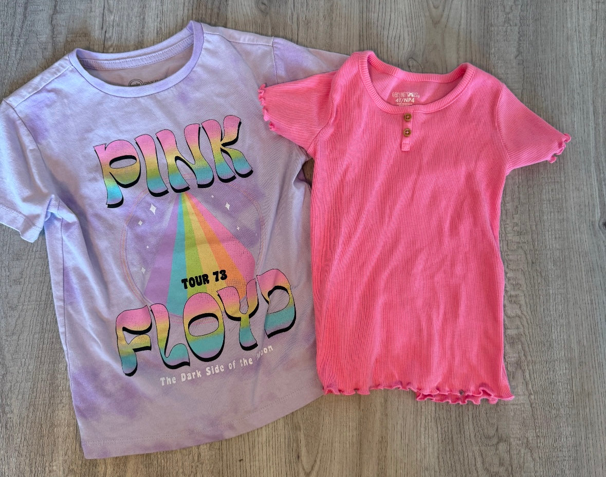 Bundle of Tees Youth Girl Size XS 4-5 Years