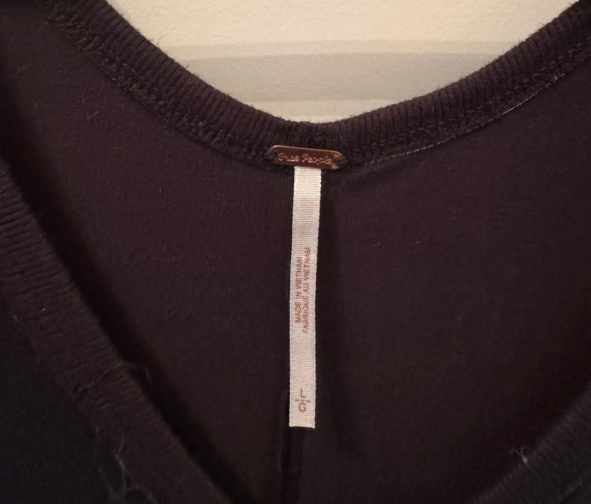 Free People Knot Front Top Women’s Large