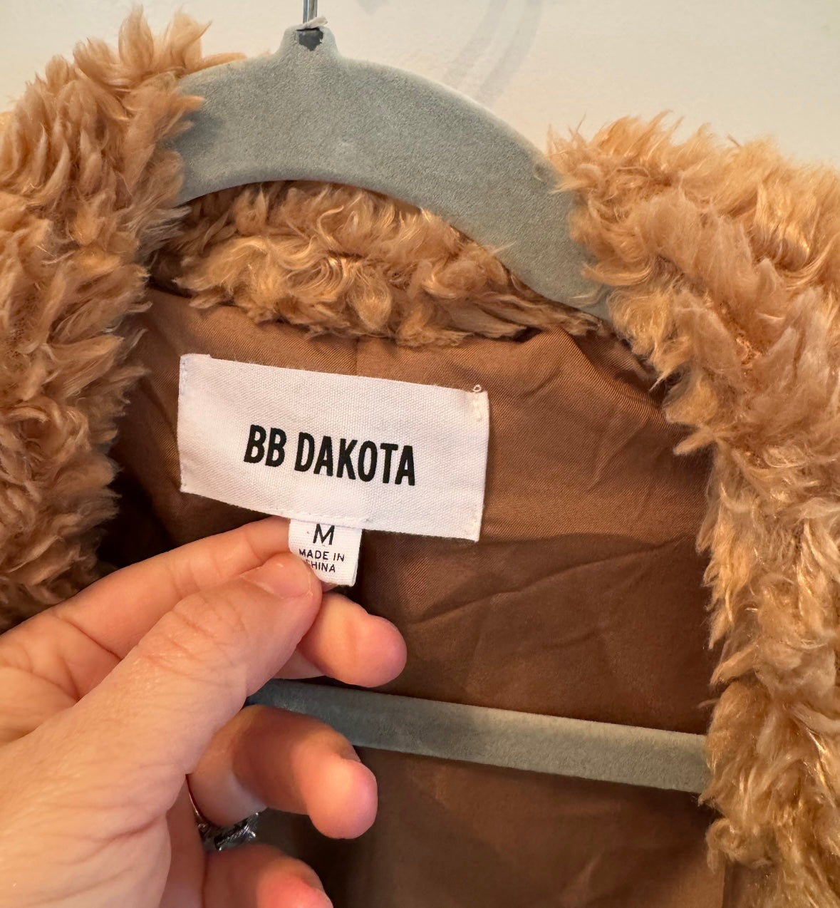 BB Dakota Teddy or Not Jacket Women’s Medium