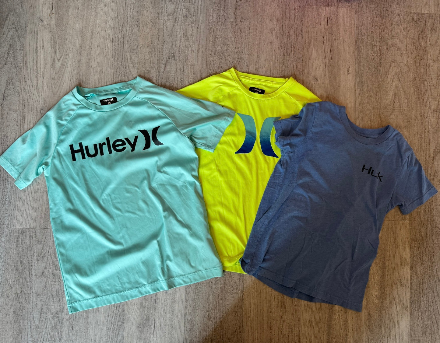 Bundle of 3 Hurley/HUK Tees Youth Size S/M