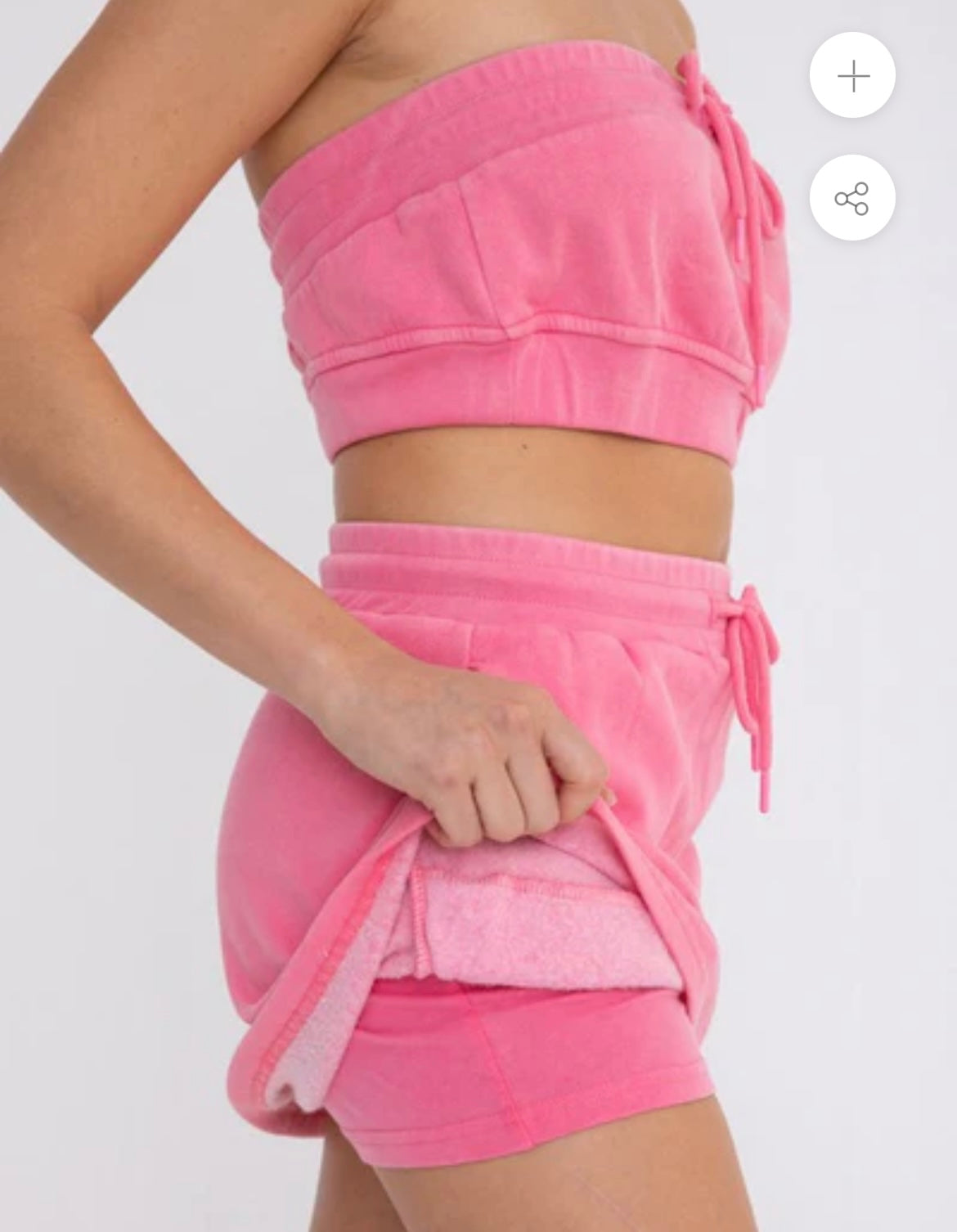 Mono B Matching Set Women’s Size Small Pink
