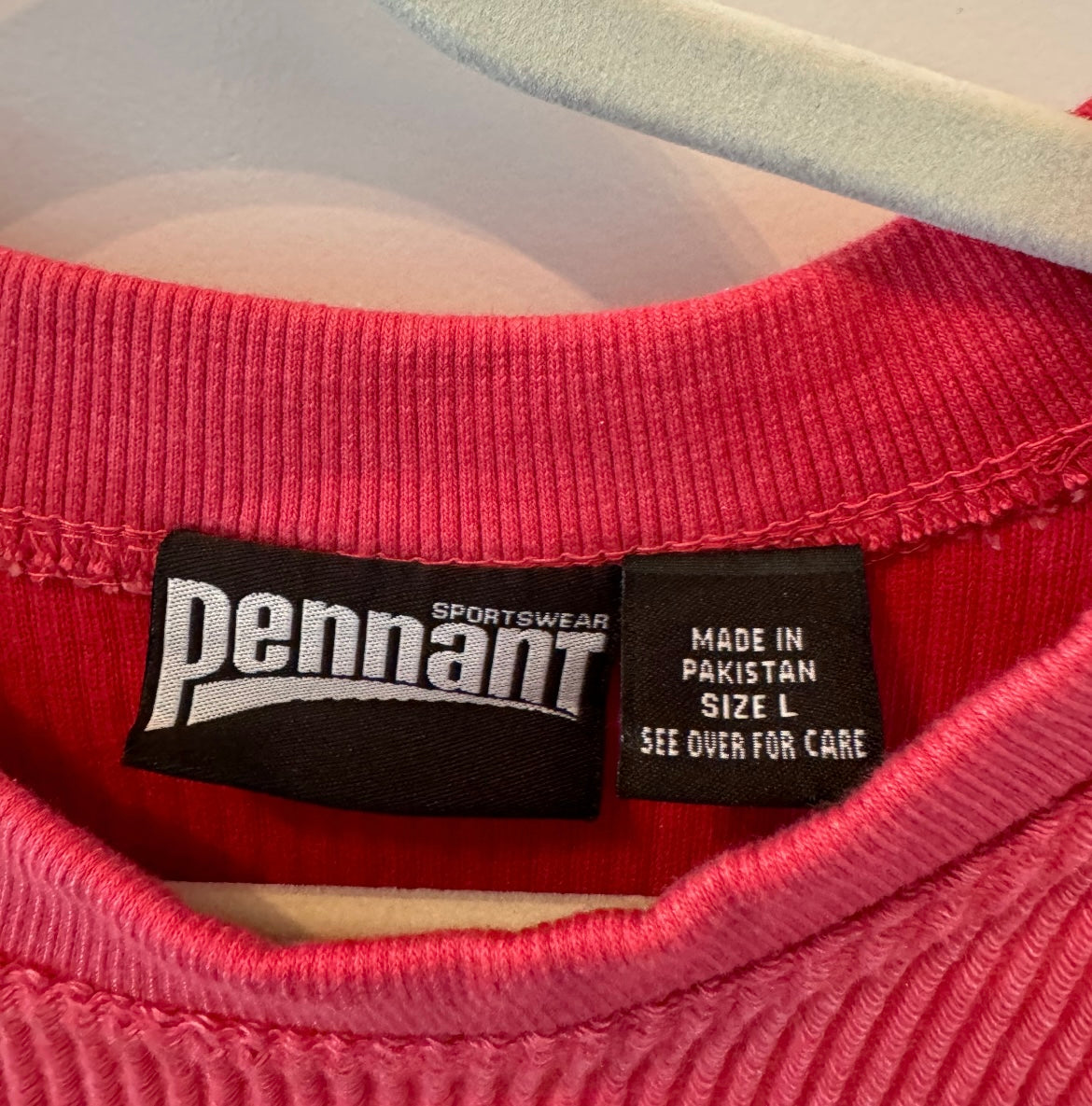USA Waffle Knit Long Sleeve Thermal Women’s Size Large Red