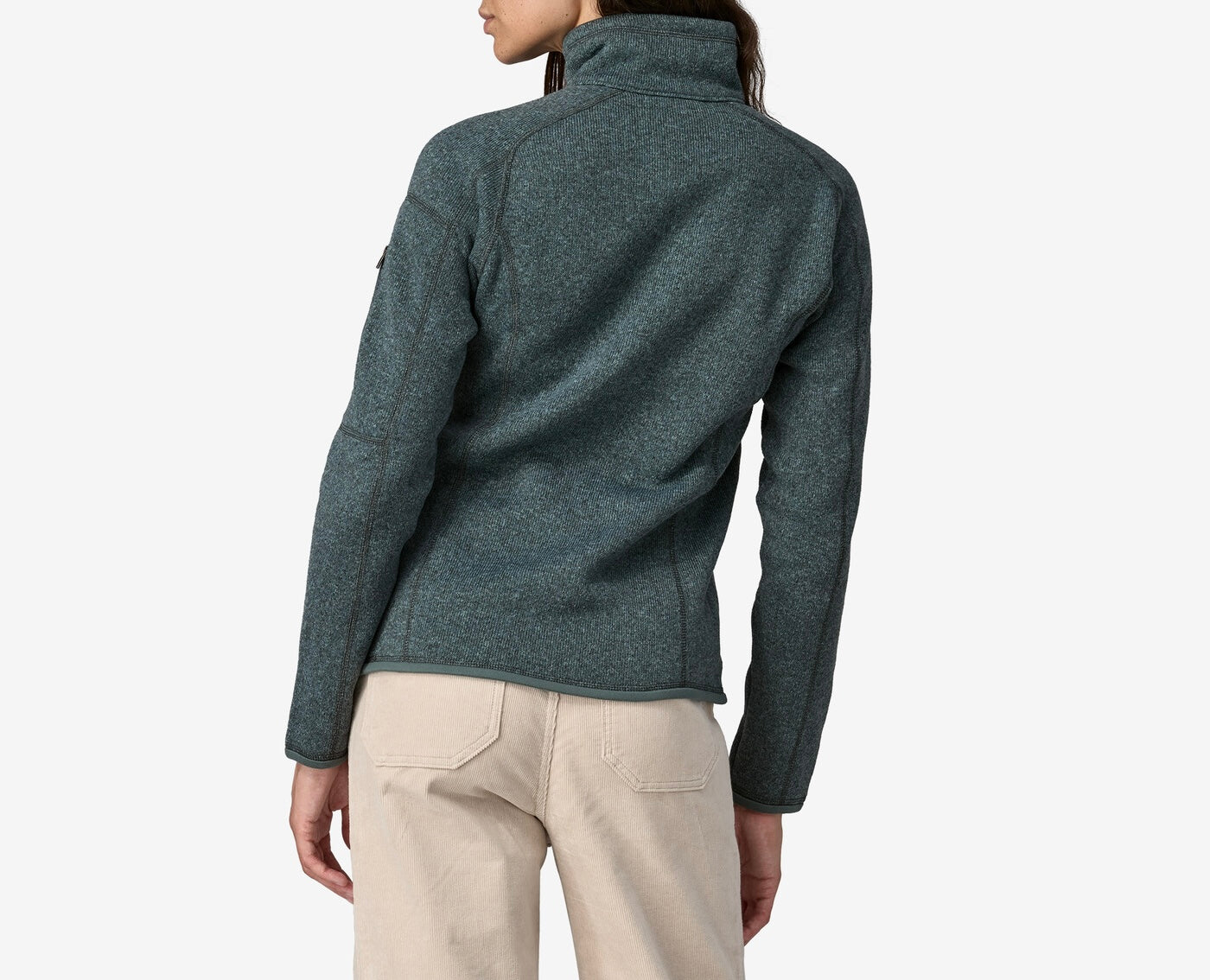 Patagonia Better Sweater 1/4 Zip Fleece Women’s Size Small Nouveau Green