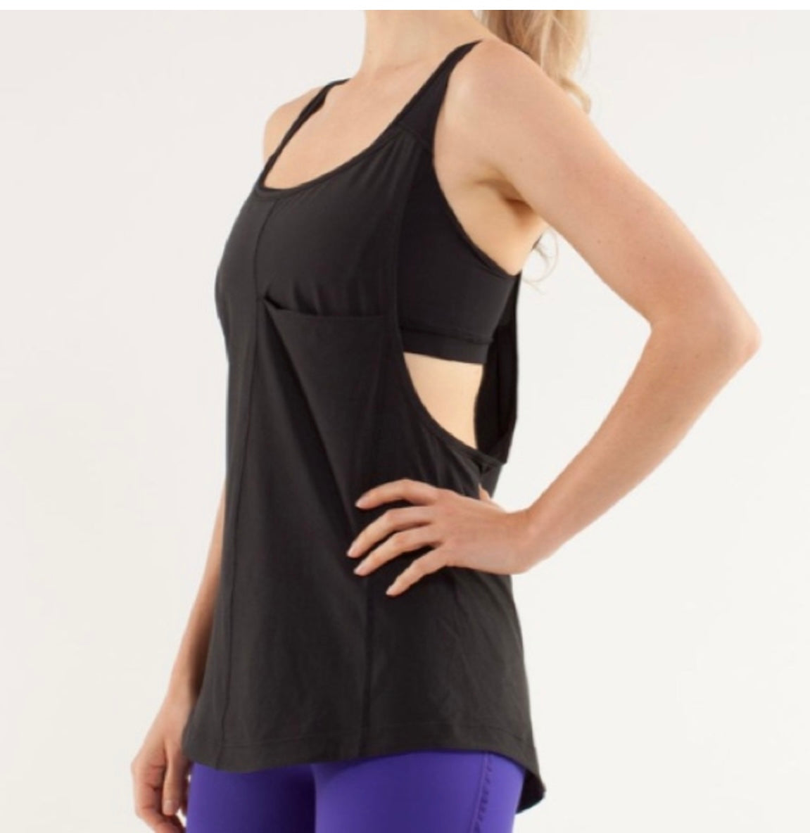 Lululemon For Your Money Tank Women’s Size 6 Black