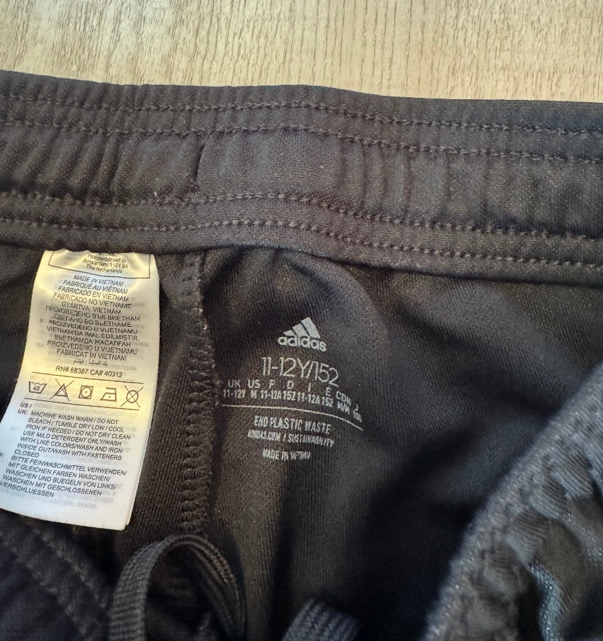 Adidas Track Pants Youth Size Medium Black