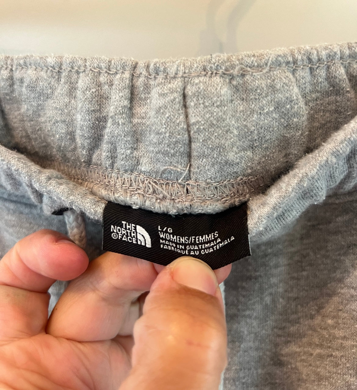 The North Face Box NSE Joggers Women's Size Large 12-14 Grey Heather