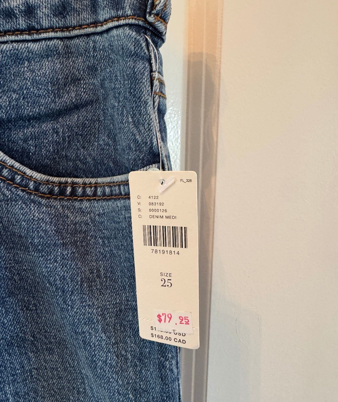 Anthropologie Flare Jeans Women’s Size 25 NWT