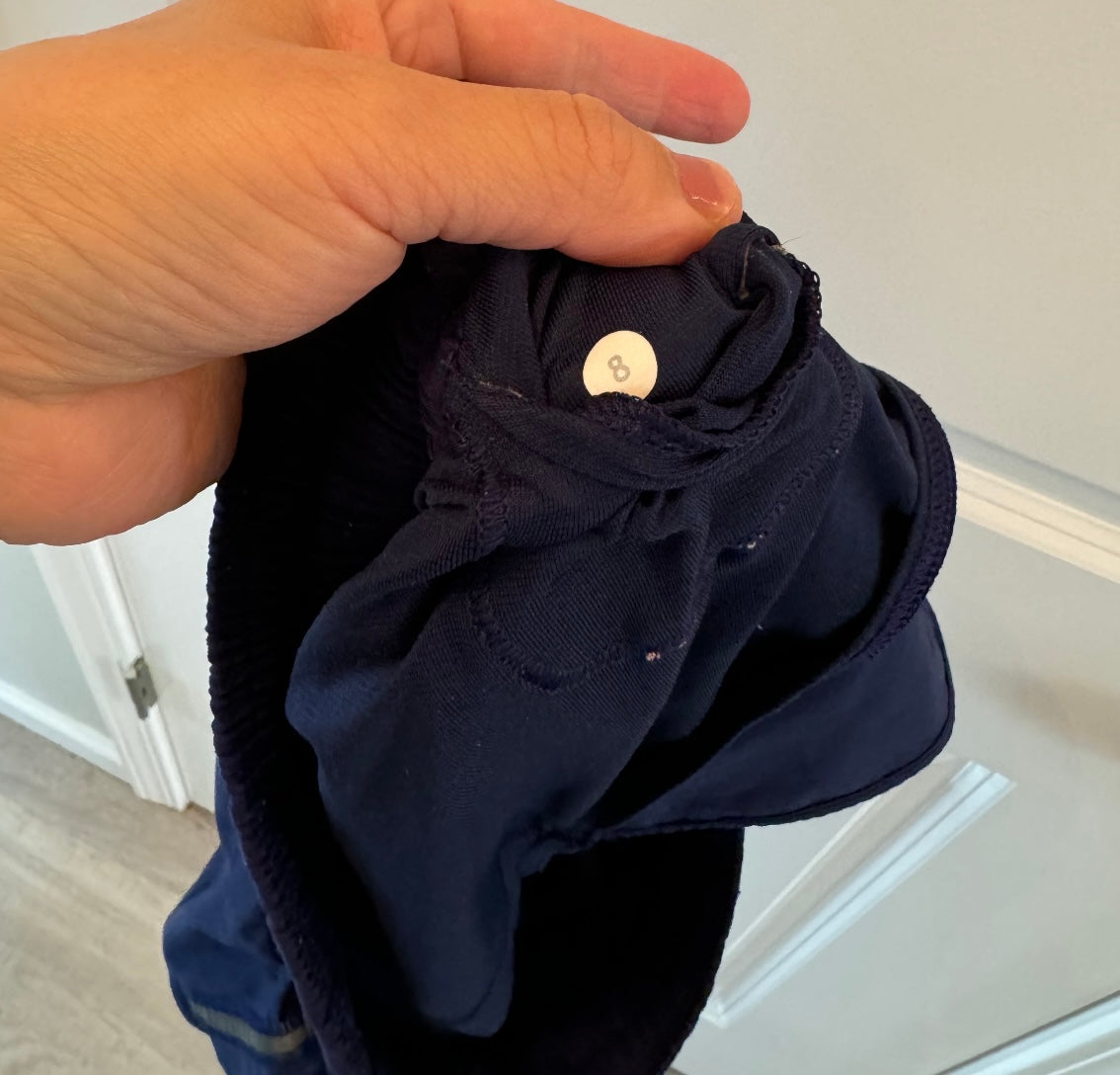 Lululemon Hotty Hot Active Shorts Women’s Size 8 Navy