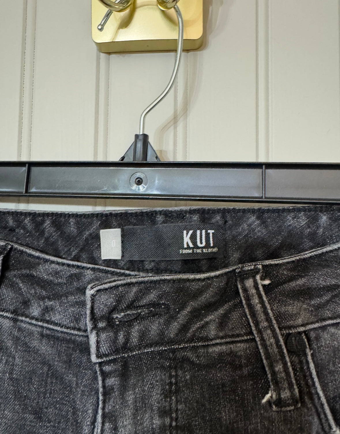 Kut from the Kloth Skinny Jeans Women’s Size 0 Black