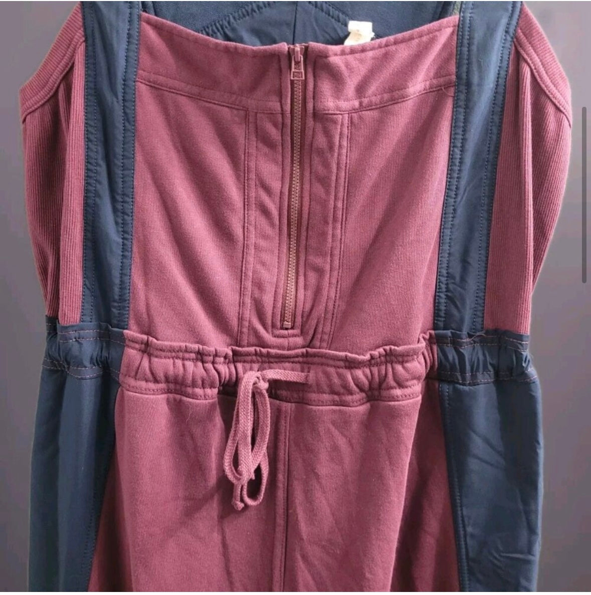 Anthropologie Daily Practice Utility Jumpsuit Women’s Small Navy