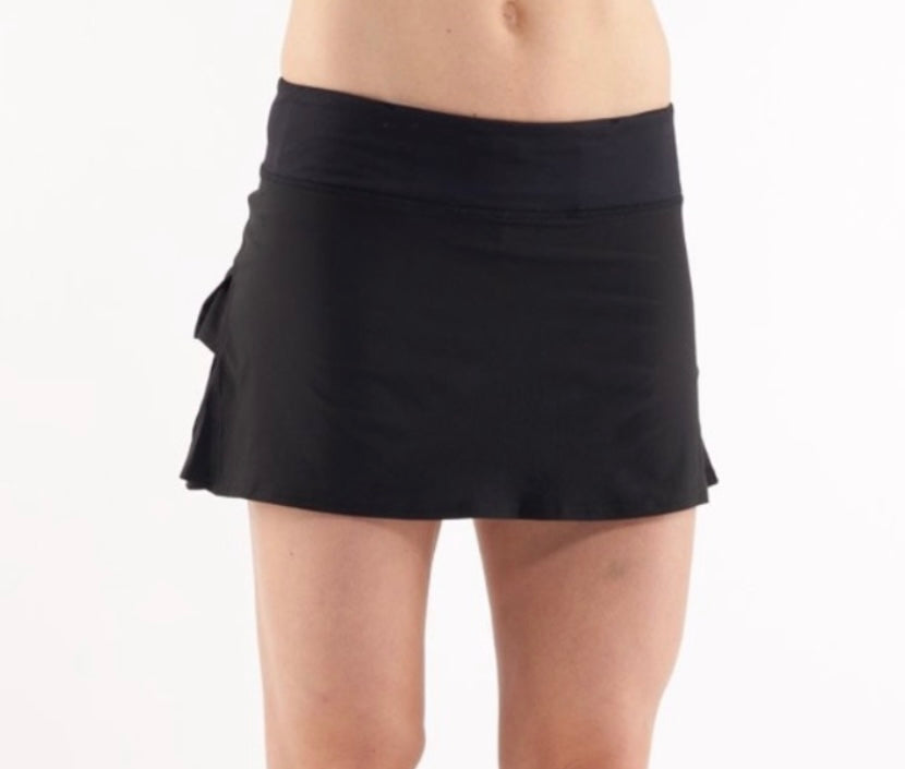 Lululemon Run Pace Setter Skort Women’s Size 8 Black
