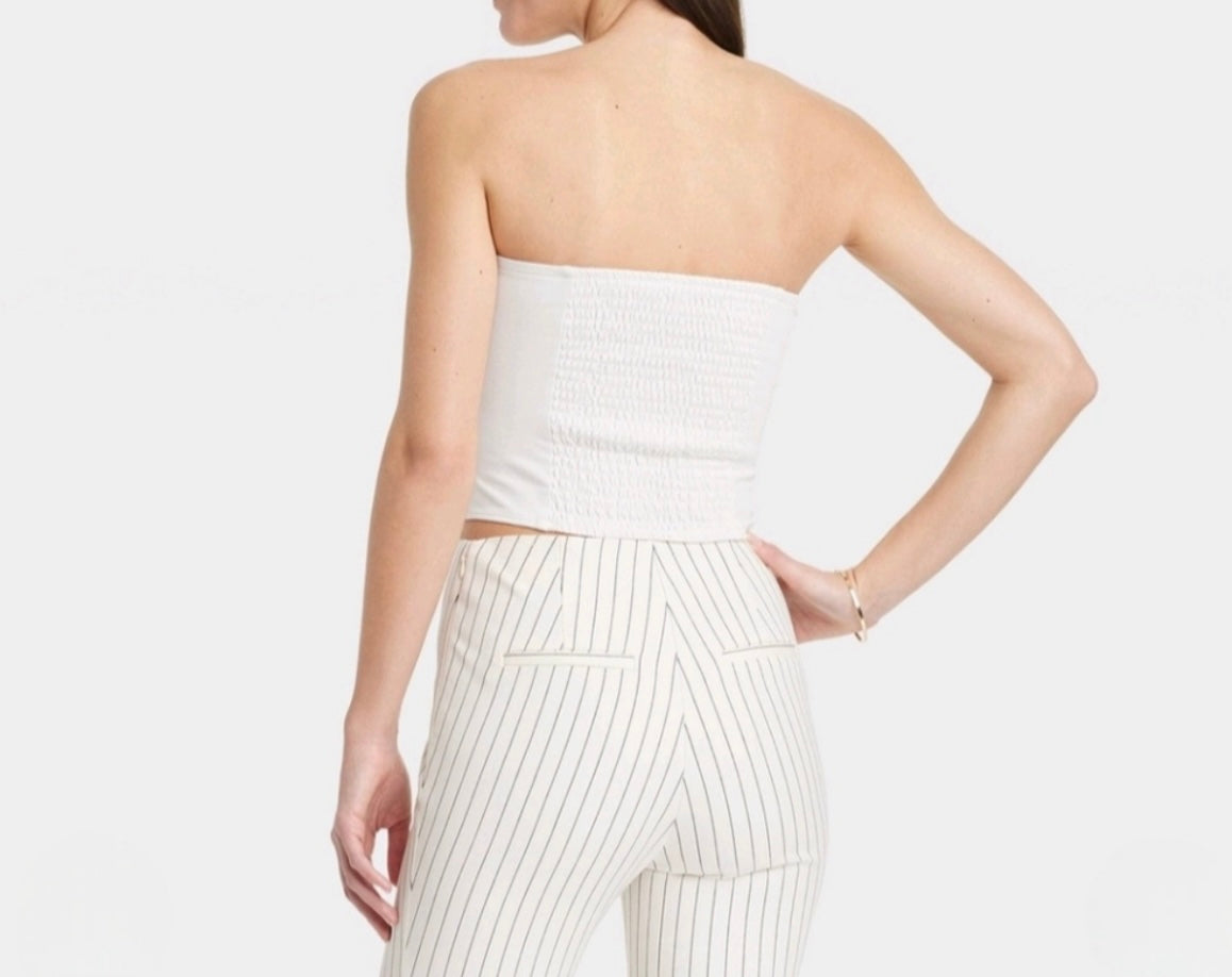 A New Day Ponte Tube Top Women’s Small