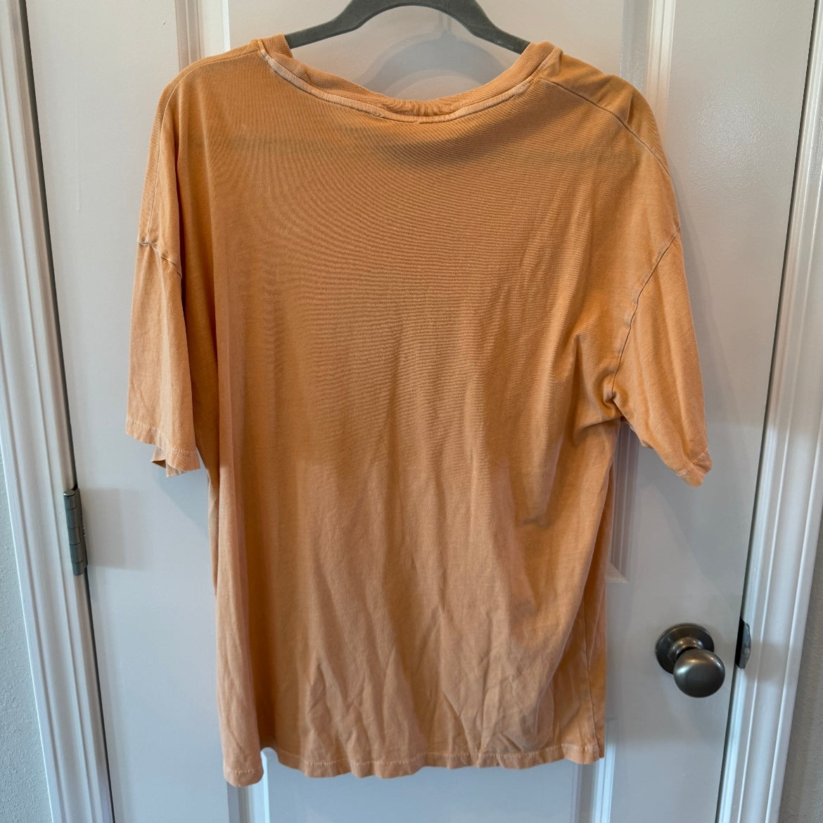 American Eagle The Rolling Stones Band Tee Short Sleeve Graphic Unisex Adult Size Medium Orange