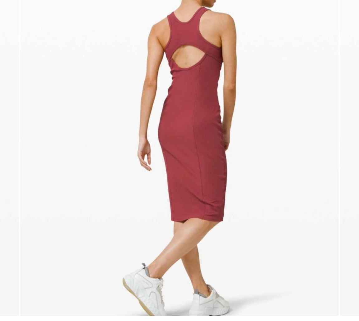 Lululemon Brunch and Back Midi Dress Women’s Size 10