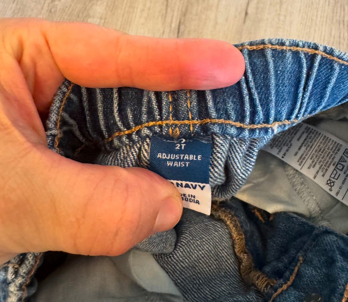 Old Navy Denim Skirt Toddler Size 2T