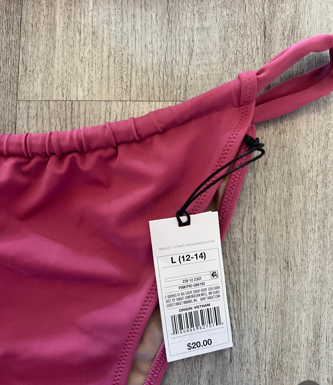 Shade & Shore Bikini Women’s Size 34C Top Large Bottoms NWT