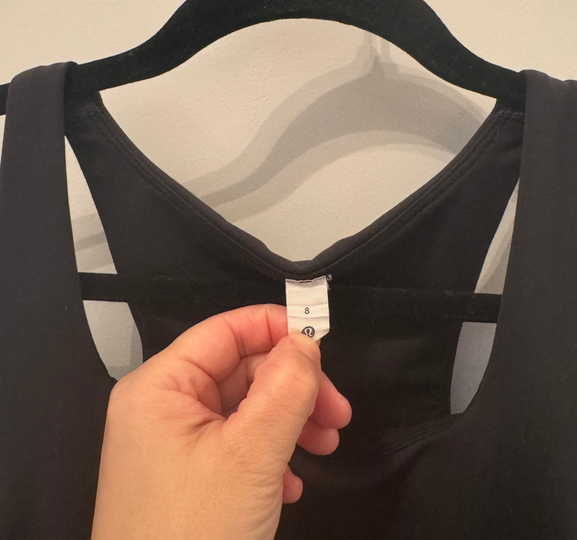 Lululemon Active Tank Women’s Size 8 Black