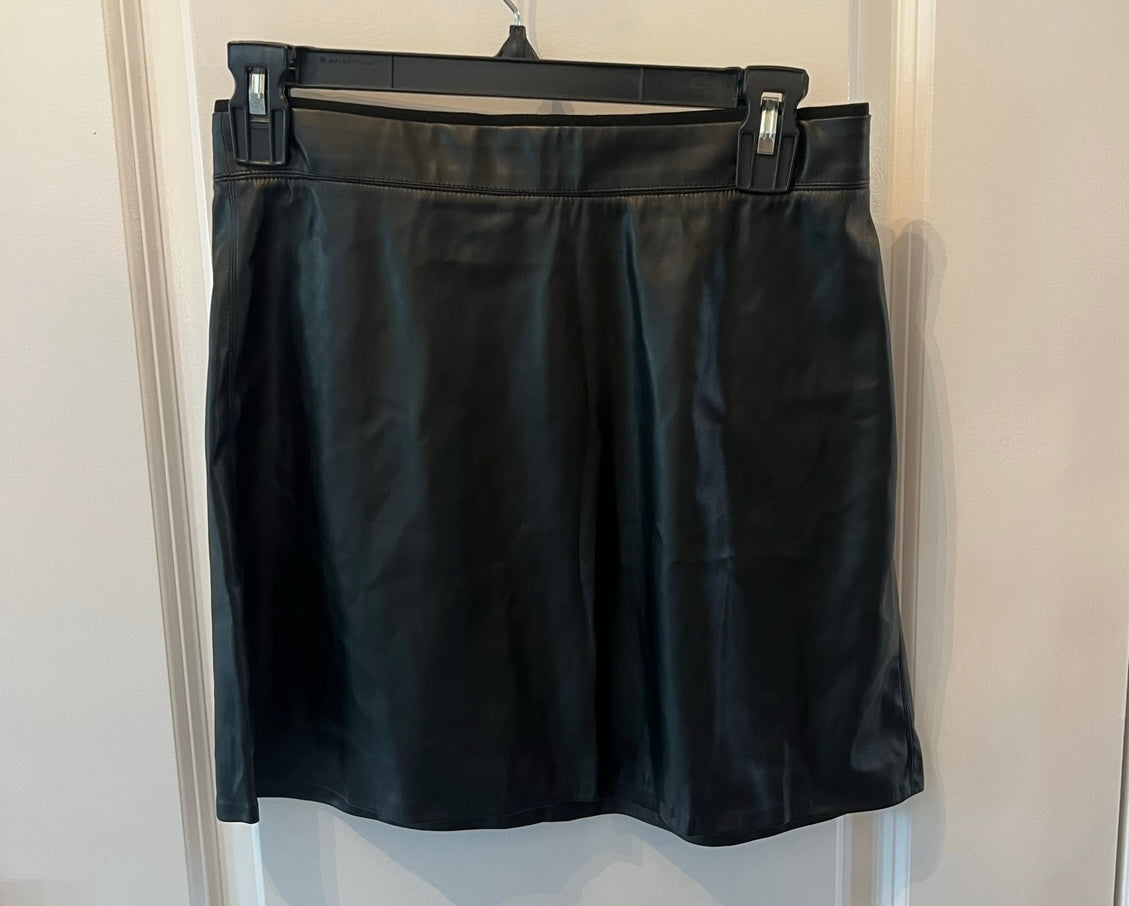 Anthropologie Sanctuary Faux Leather Mini Skirt Women’s 0 NWT