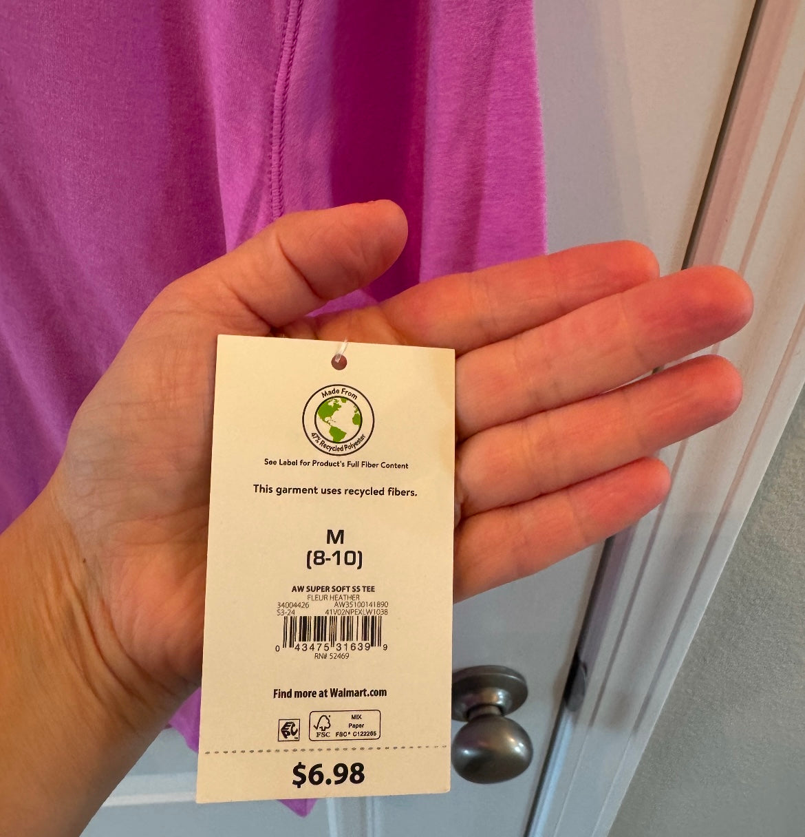 Athletic Works Active Tee Women’s Medium Magenta NWT