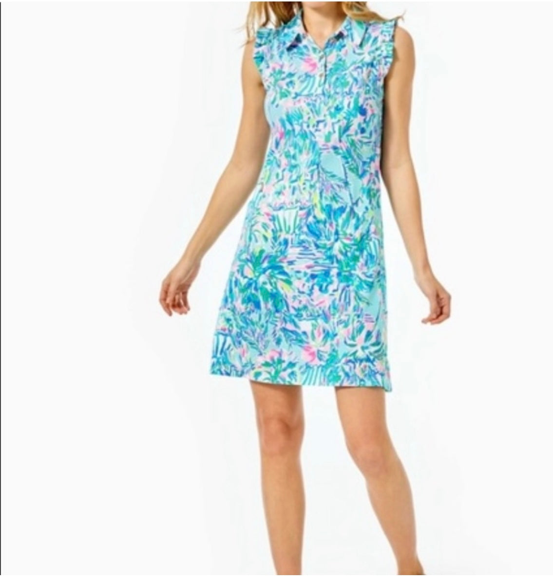 Lilly Pulitzer UPF 50+ Luxletic Silvia Dress Women’s Medium